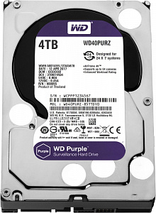   HDD 4000 GB (4 TB) SATA-III Purple (WD40PURZ)