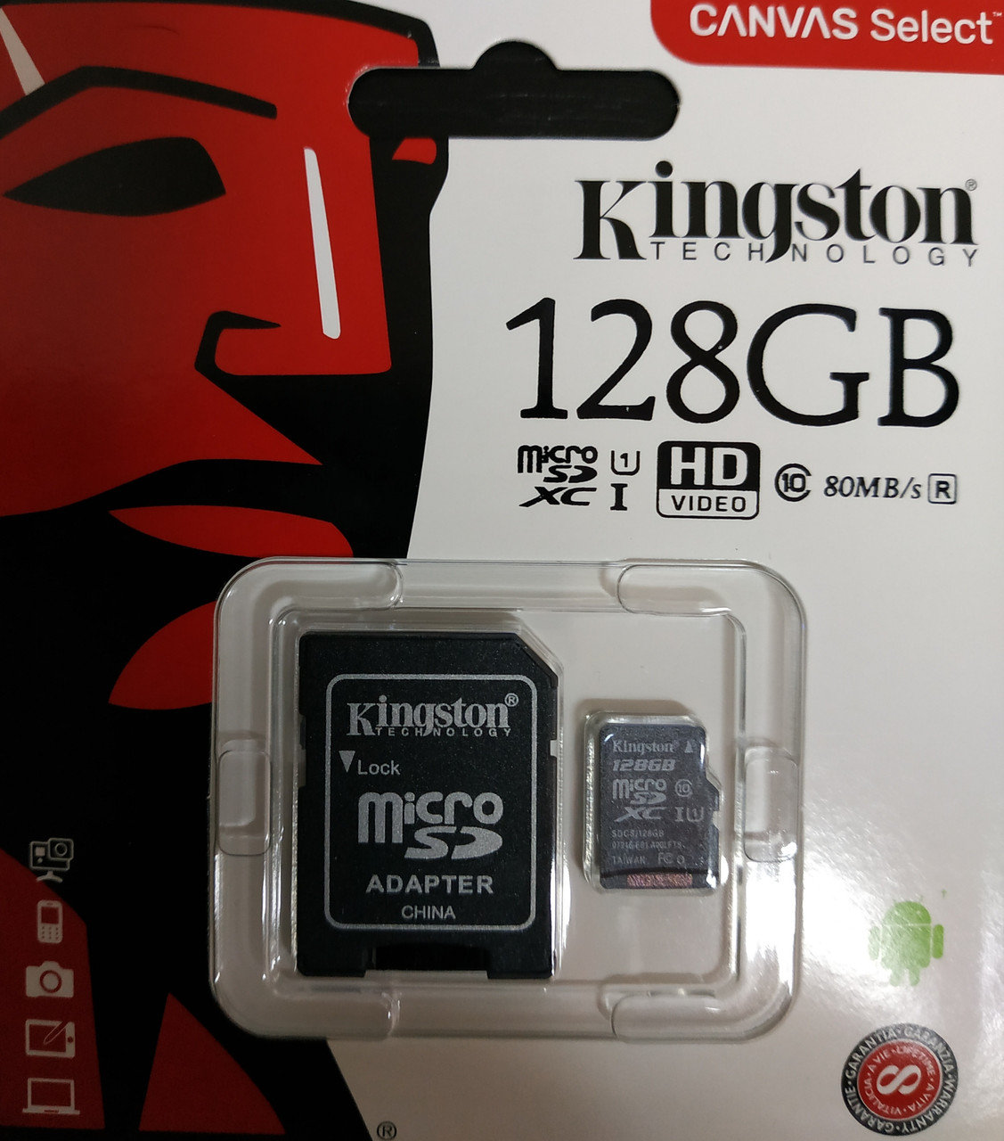 Карта памяти microsdhc 128gb